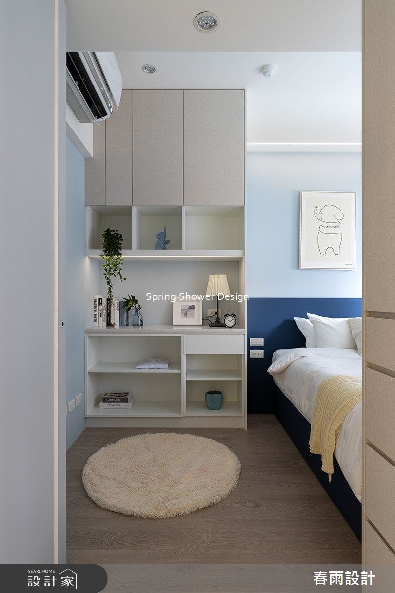 32坪新成屋(5年以下)＿現代風臥室案例圖片＿春雨設計＿春雨_148 永鼎帝京之17