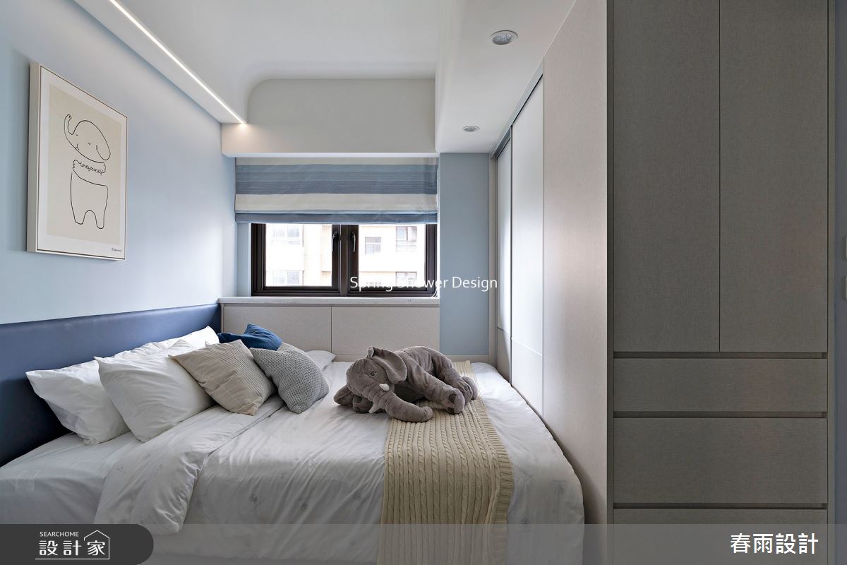 32坪新成屋(5年以下)＿現代風臥室案例圖片＿春雨設計＿春雨_148 永鼎帝京之19