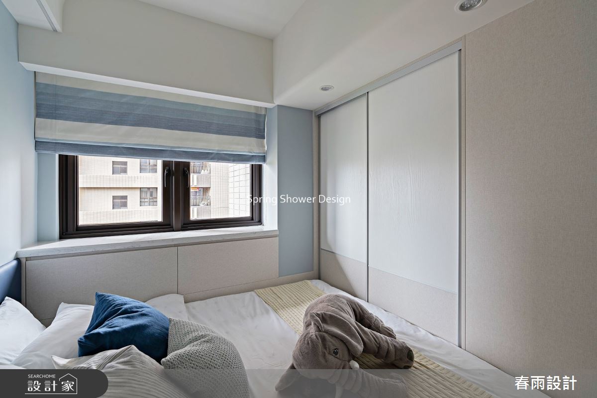 32坪新成屋(5年以下)＿現代風臥室案例圖片＿春雨設計＿春雨_148 永鼎帝京之20