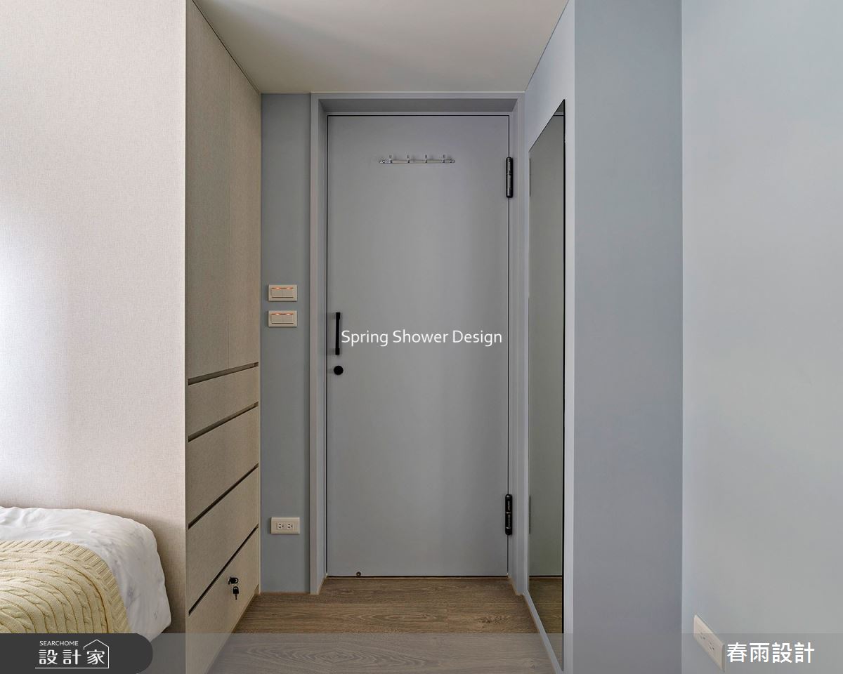 32坪新成屋(5年以下)＿現代風臥室案例圖片＿春雨設計＿春雨_148 永鼎帝京之21