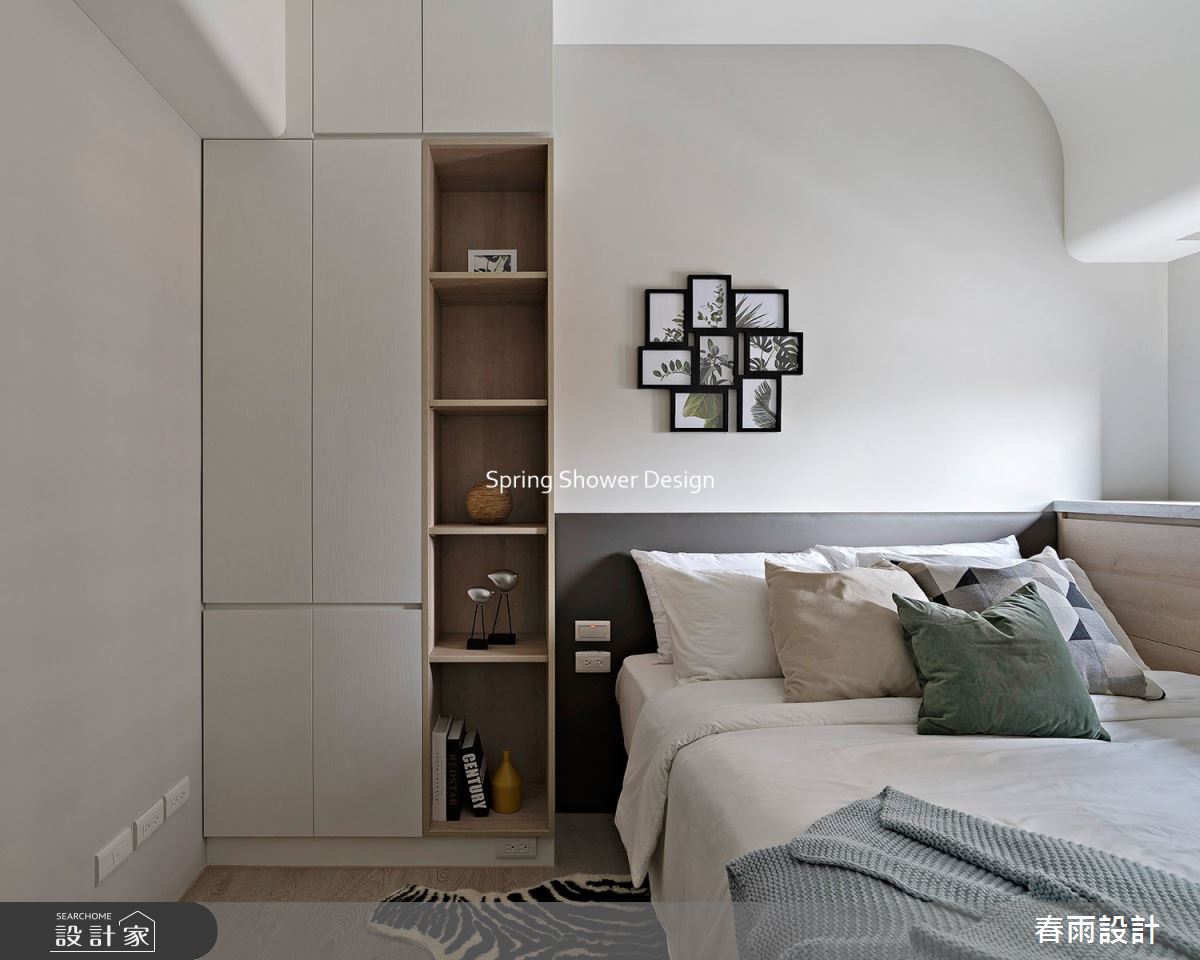 32坪新成屋(5年以下)＿現代風臥室案例圖片＿春雨設計＿春雨_148 永鼎帝京之24