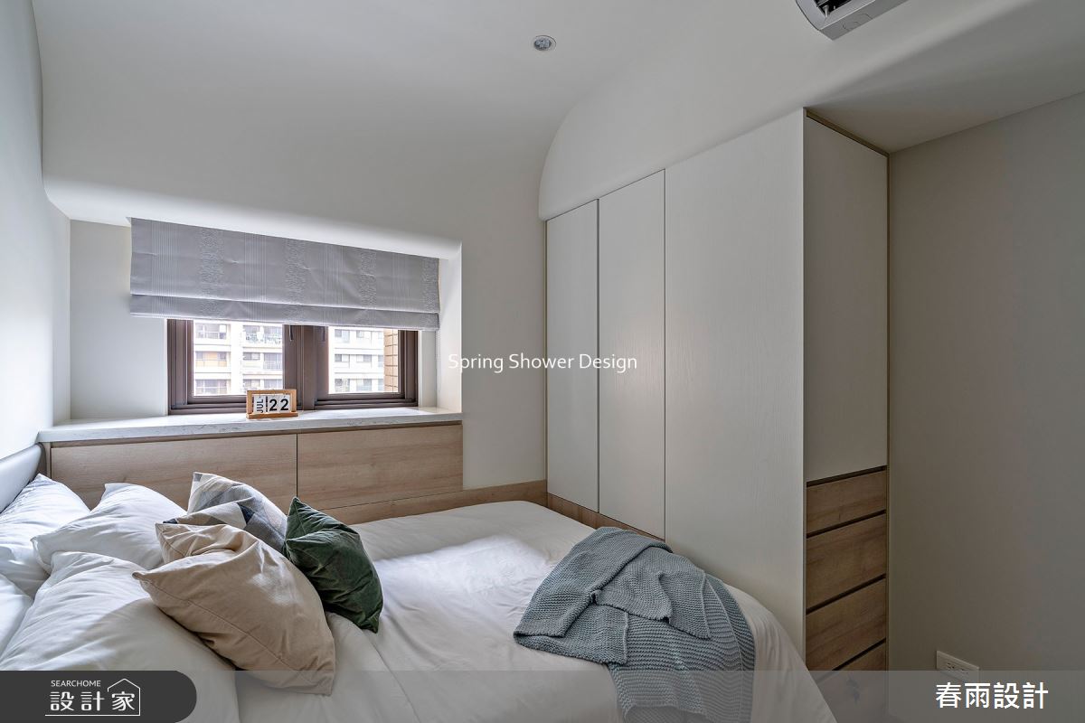 32坪新成屋(5年以下)＿現代風臥室案例圖片＿春雨設計＿春雨_148 永鼎帝京之25