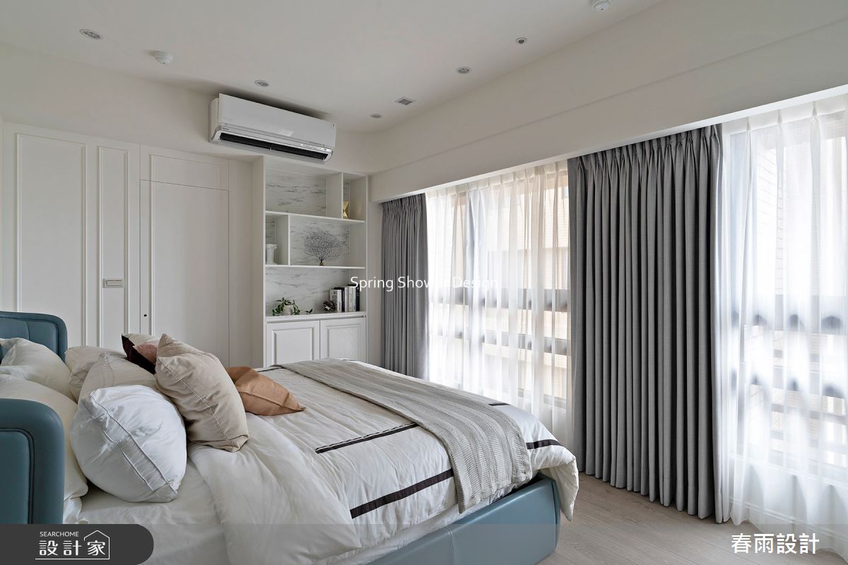 32坪新成屋(5年以下)＿現代風臥室案例圖片＿春雨設計＿春雨_148 永鼎帝京之26