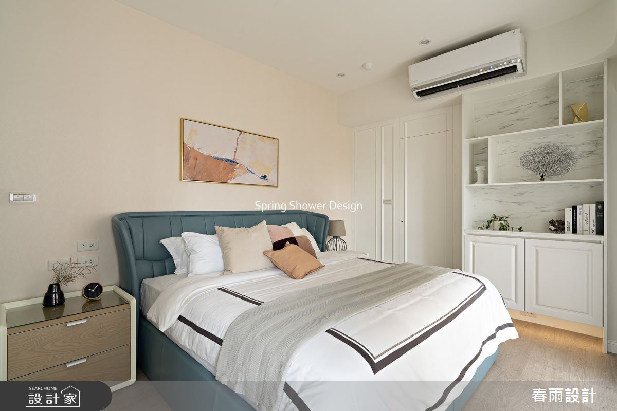 32坪新成屋(5年以下)＿現代風臥室案例圖片＿春雨設計＿春雨_148 永鼎帝京之27