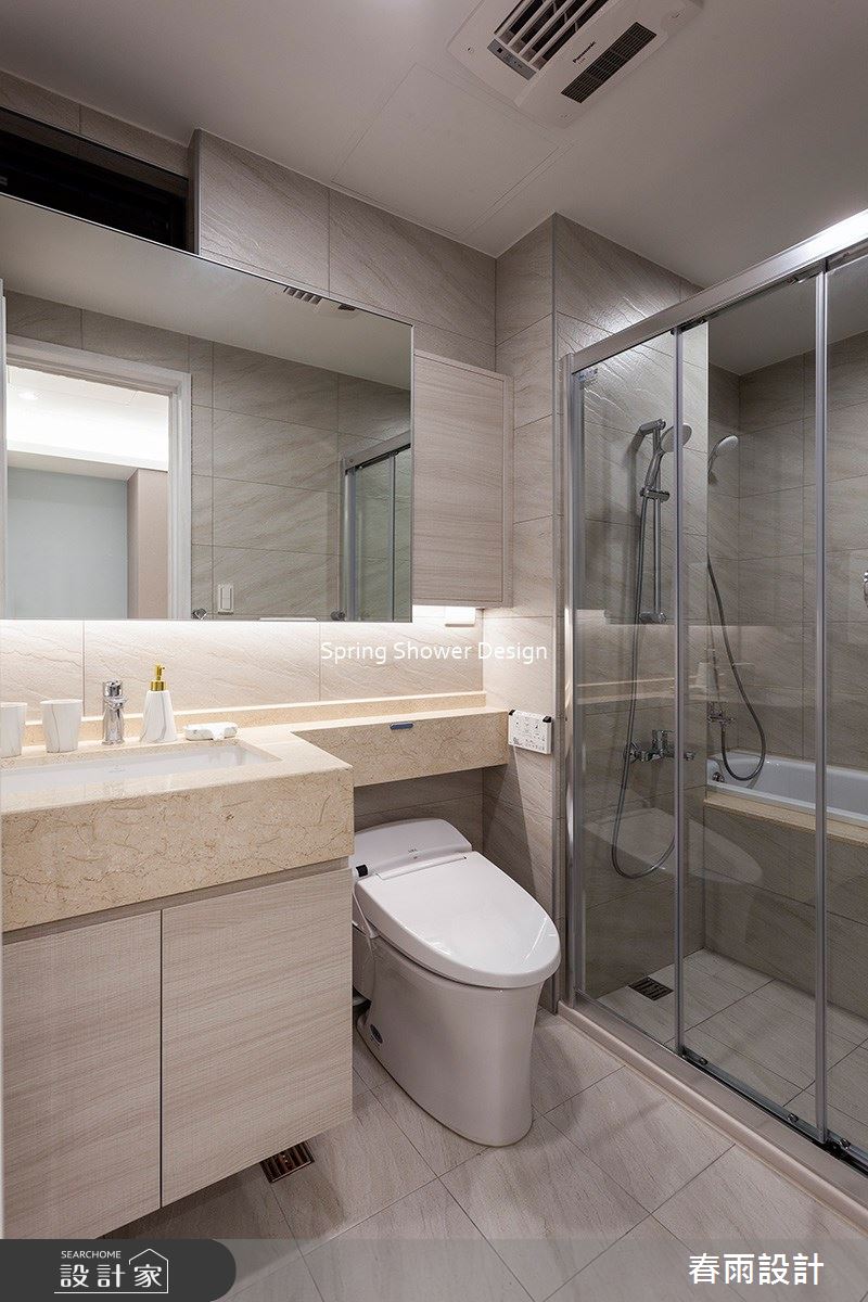 新成屋(5年以下)＿現代風浴室案例圖片＿春雨設計＿春雨_149 南方莊園之24