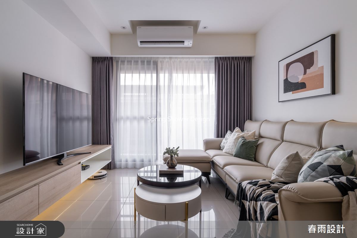 新成屋(5年以下)＿現代風客廳案例圖片＿春雨設計＿春雨_150 益展涵玥之11
