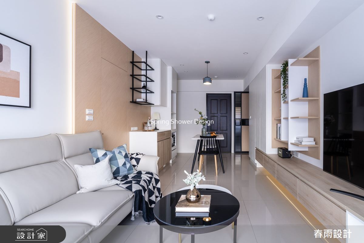 新成屋(5年以下)＿現代風客廳案例圖片＿春雨設計＿春雨_150 益展涵玥之12