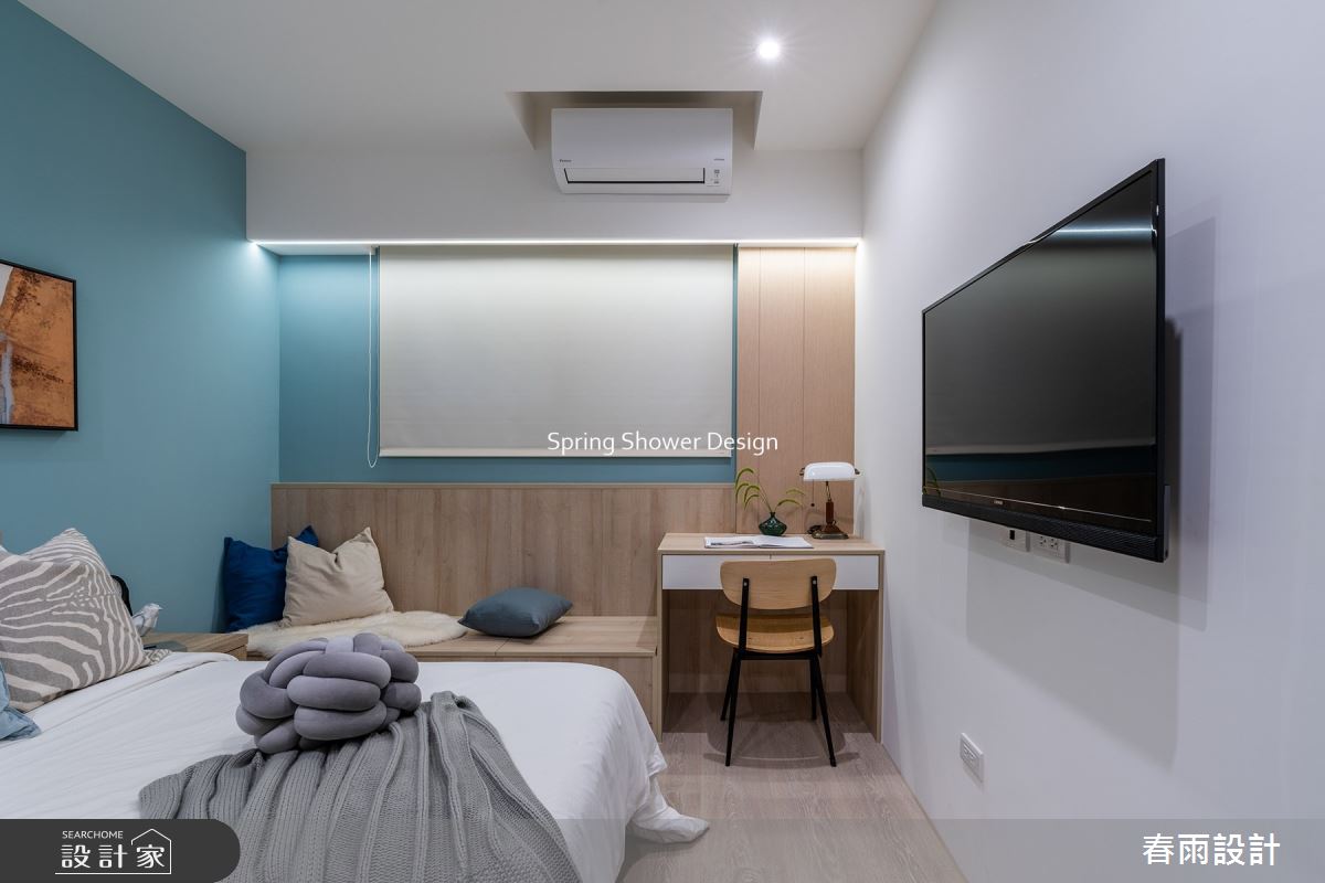 新成屋(5年以下)＿現代風臥室案例圖片＿春雨設計＿春雨_150 益展涵玥之28