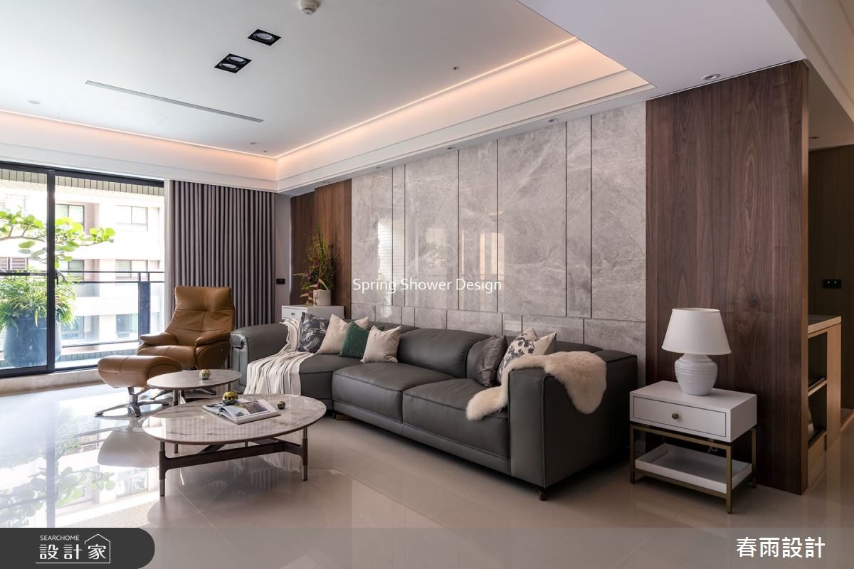 新成屋(5年以下)＿現代風客廳案例圖片＿春雨設計＿春雨_151 逸品苑之4