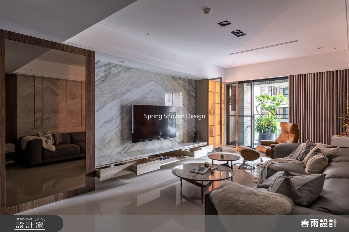 新成屋(5年以下)＿現代風客廳案例圖片＿春雨設計＿春雨_151 逸品苑之5