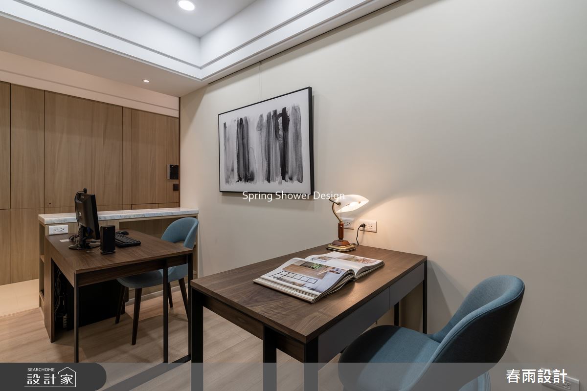 新成屋(5年以下)＿現代風工作區案例圖片＿春雨設計＿春雨_151 逸品苑之17