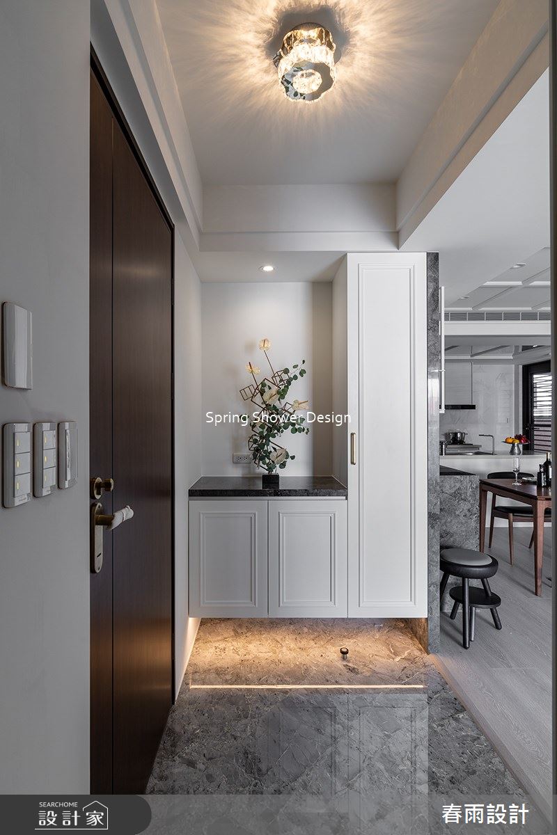 新成屋(5年以下)＿美式風玄關案例圖片＿春雨設計＿春雨_153 合暘信邑之5
