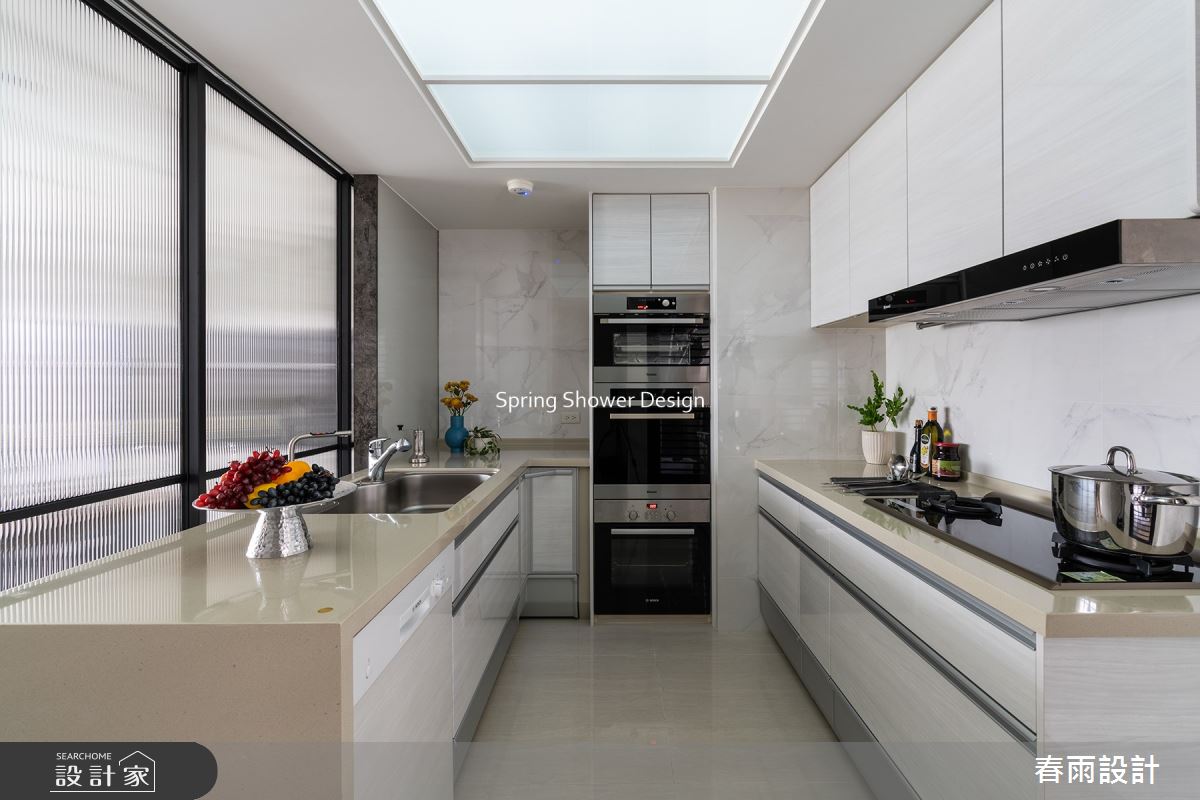 新成屋(5年以下)＿美式風廚房案例圖片＿春雨設計＿春雨_153 合暘信邑之13