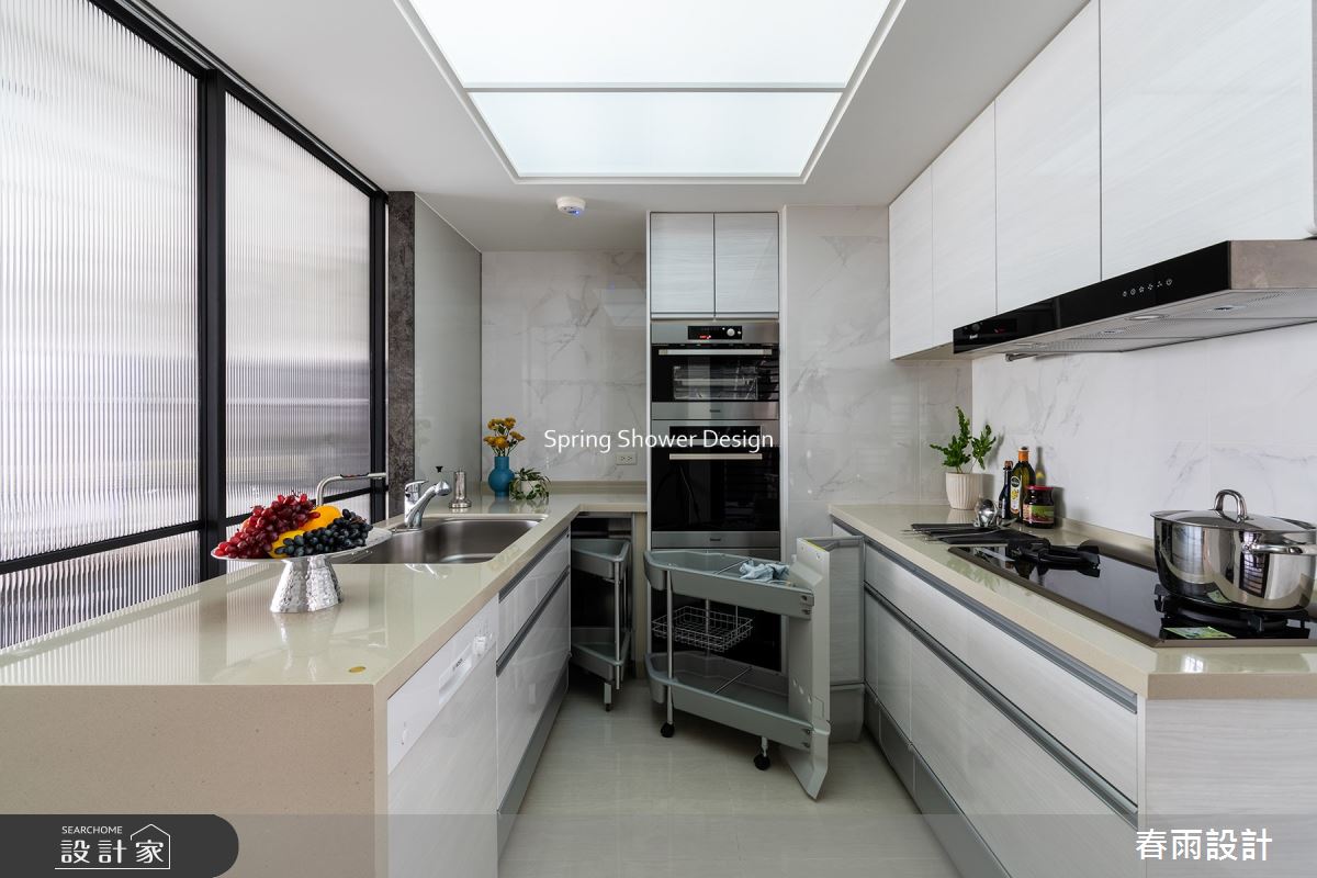 新成屋(5年以下)＿美式風廚房案例圖片＿春雨設計＿春雨_153 合暘信邑之14