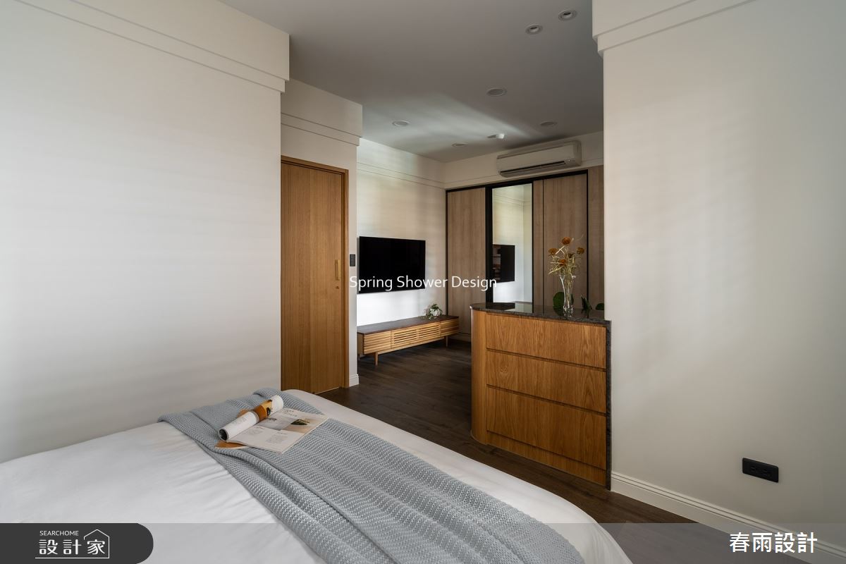 新成屋(5年以下)＿美式風臥室案例圖片＿春雨設計＿春雨_153 合暘信邑之20