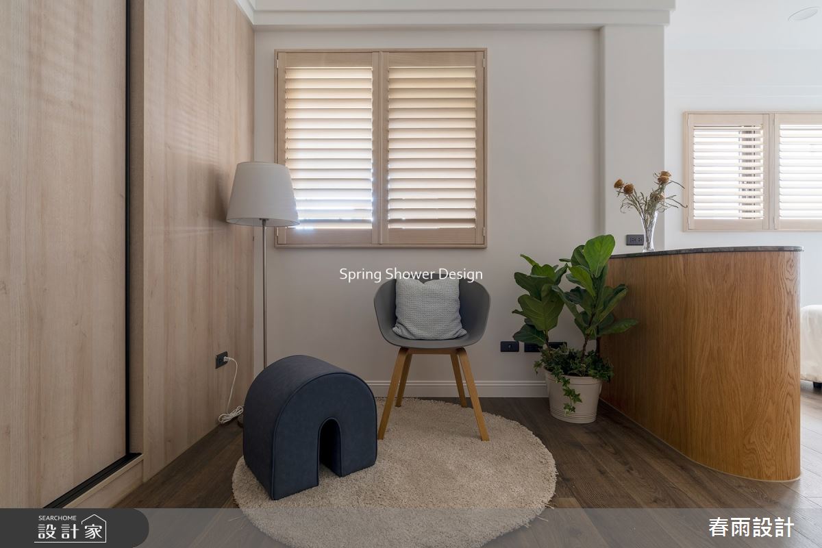 新成屋(5年以下)＿美式風臥室案例圖片＿春雨設計＿春雨_153 合暘信邑之22