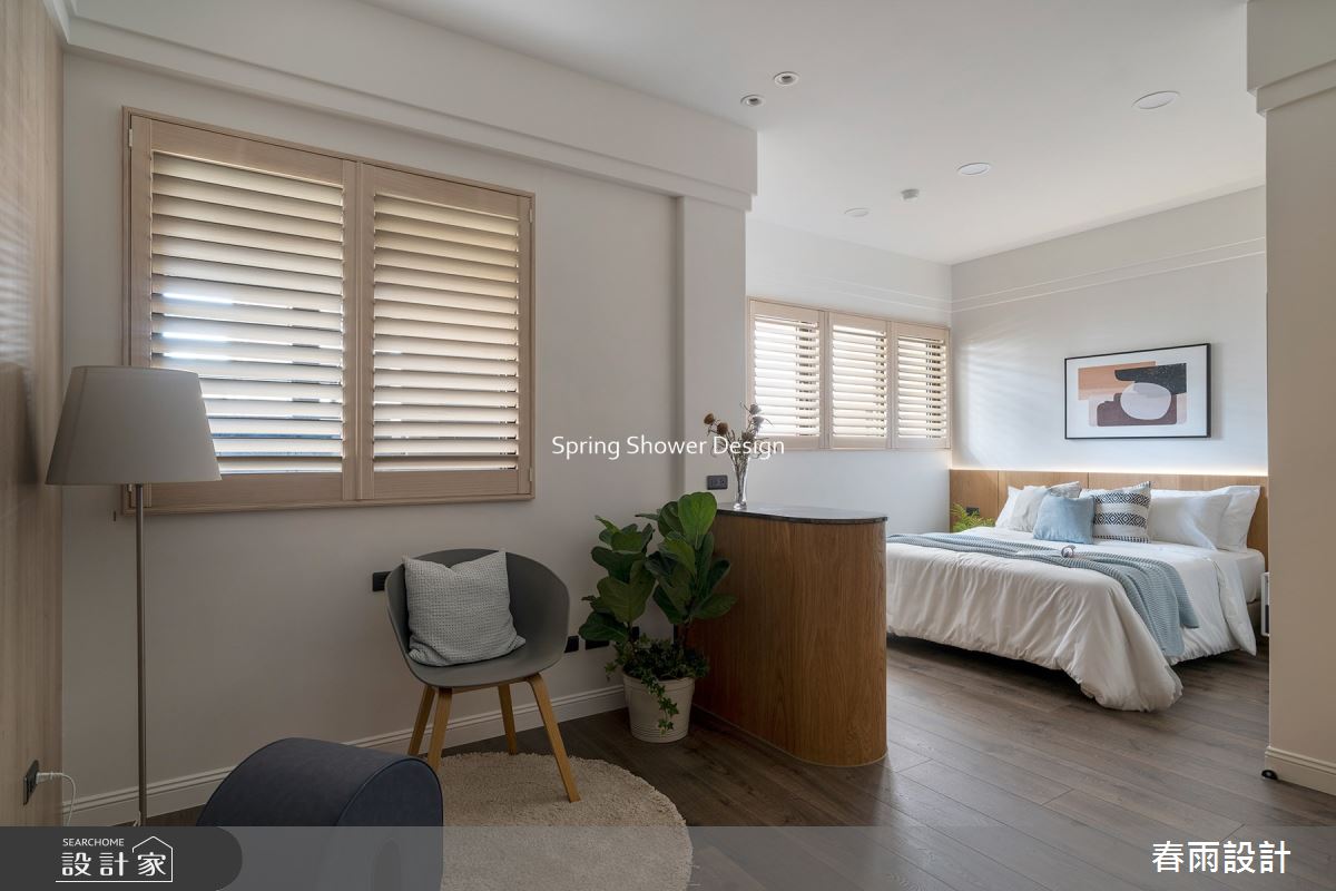 新成屋(5年以下)＿美式風臥室案例圖片＿春雨設計＿春雨_153 合暘信邑之23