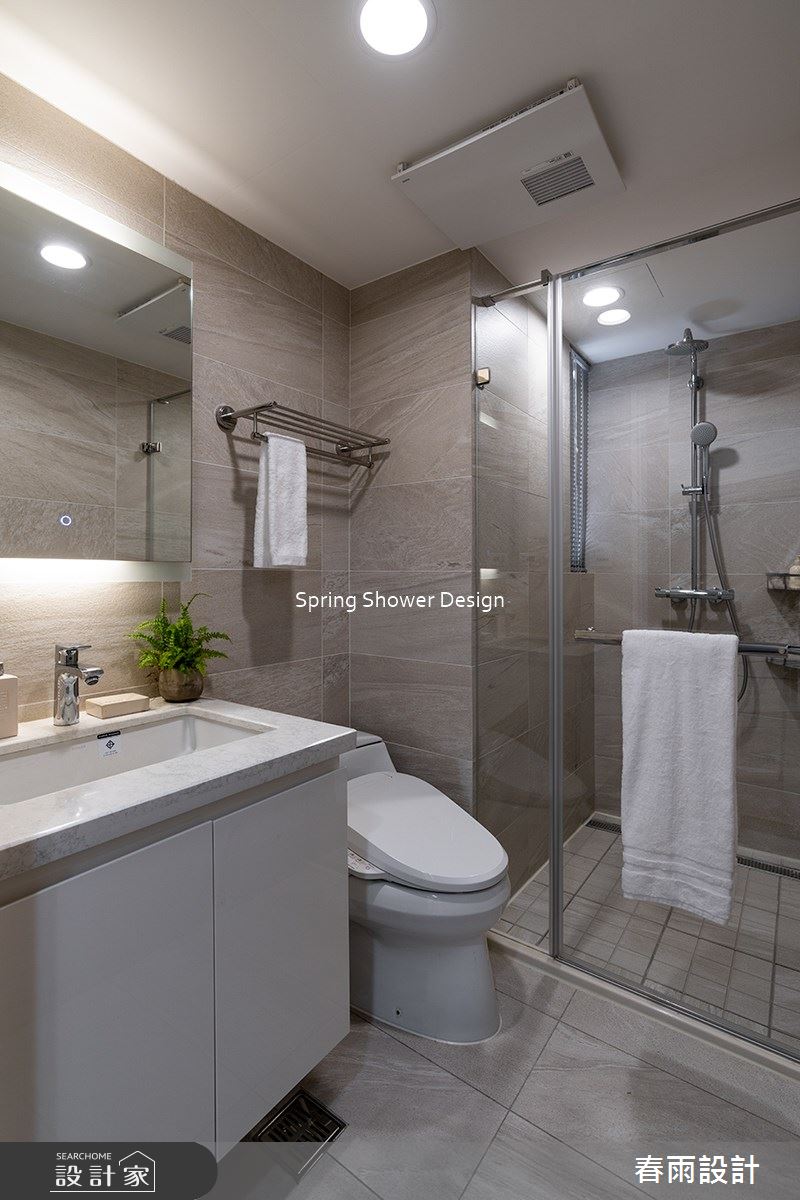 新成屋(5年以下)＿美式風浴室案例圖片＿春雨設計＿春雨_153 合暘信邑之32