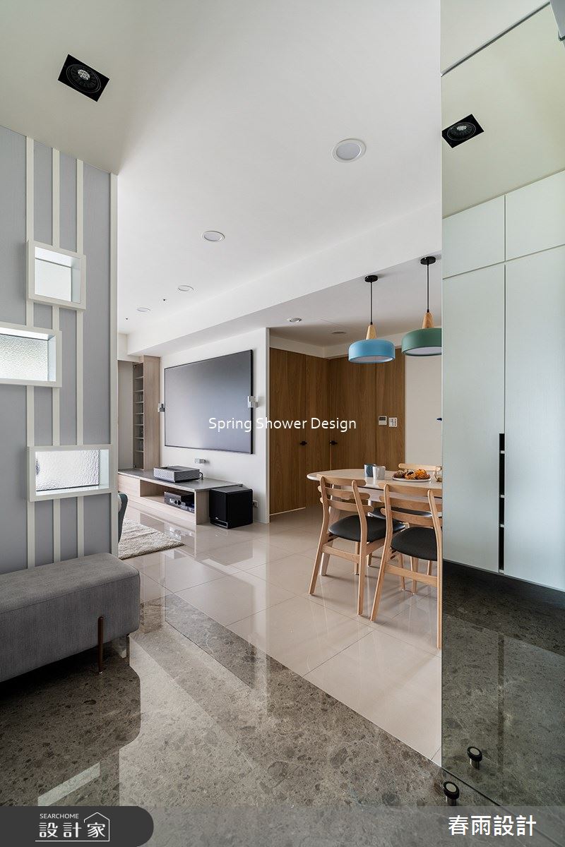 41坪新成屋(5年以下)＿休閒風玄關案例圖片＿春雨設計＿春雨_155 板橋仰真之1