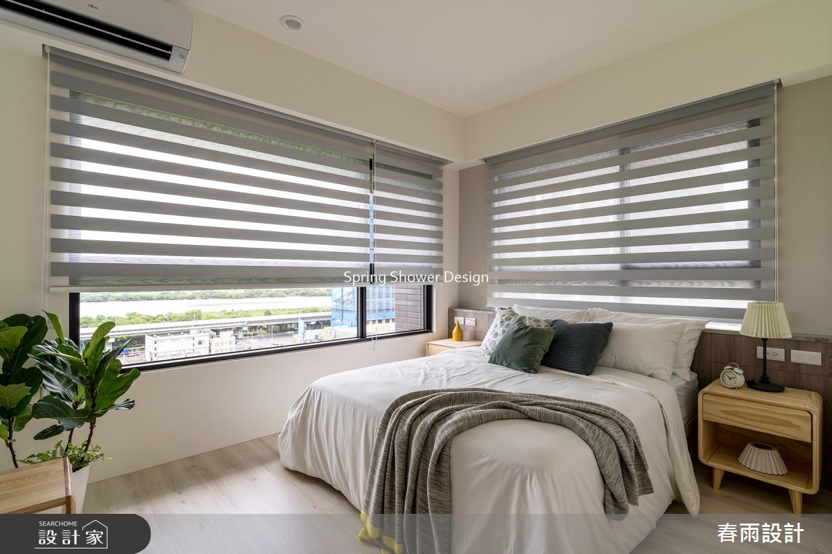 41坪新成屋(5年以下)＿休閒風臥室案例圖片＿春雨設計＿春雨_155 板橋仰真之27
