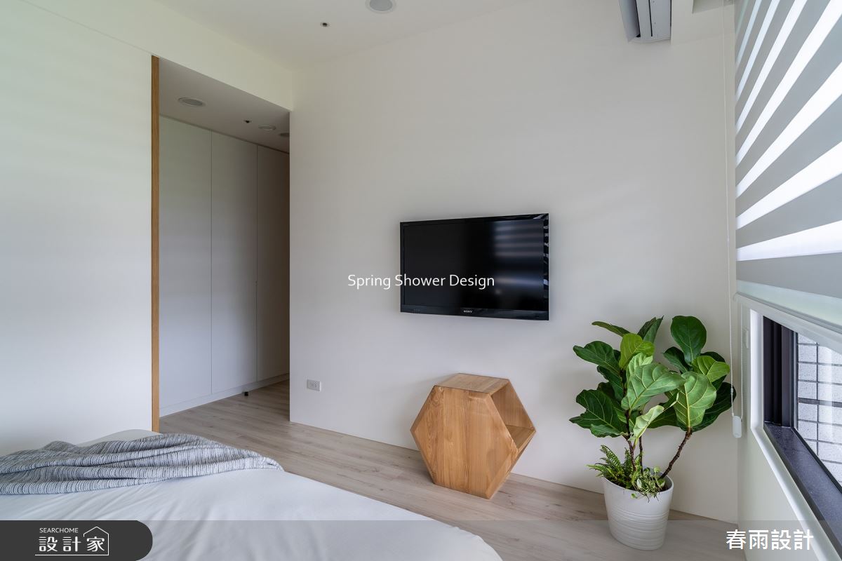 41坪新成屋(5年以下)＿休閒風臥室案例圖片＿春雨設計＿春雨_155 板橋仰真之28