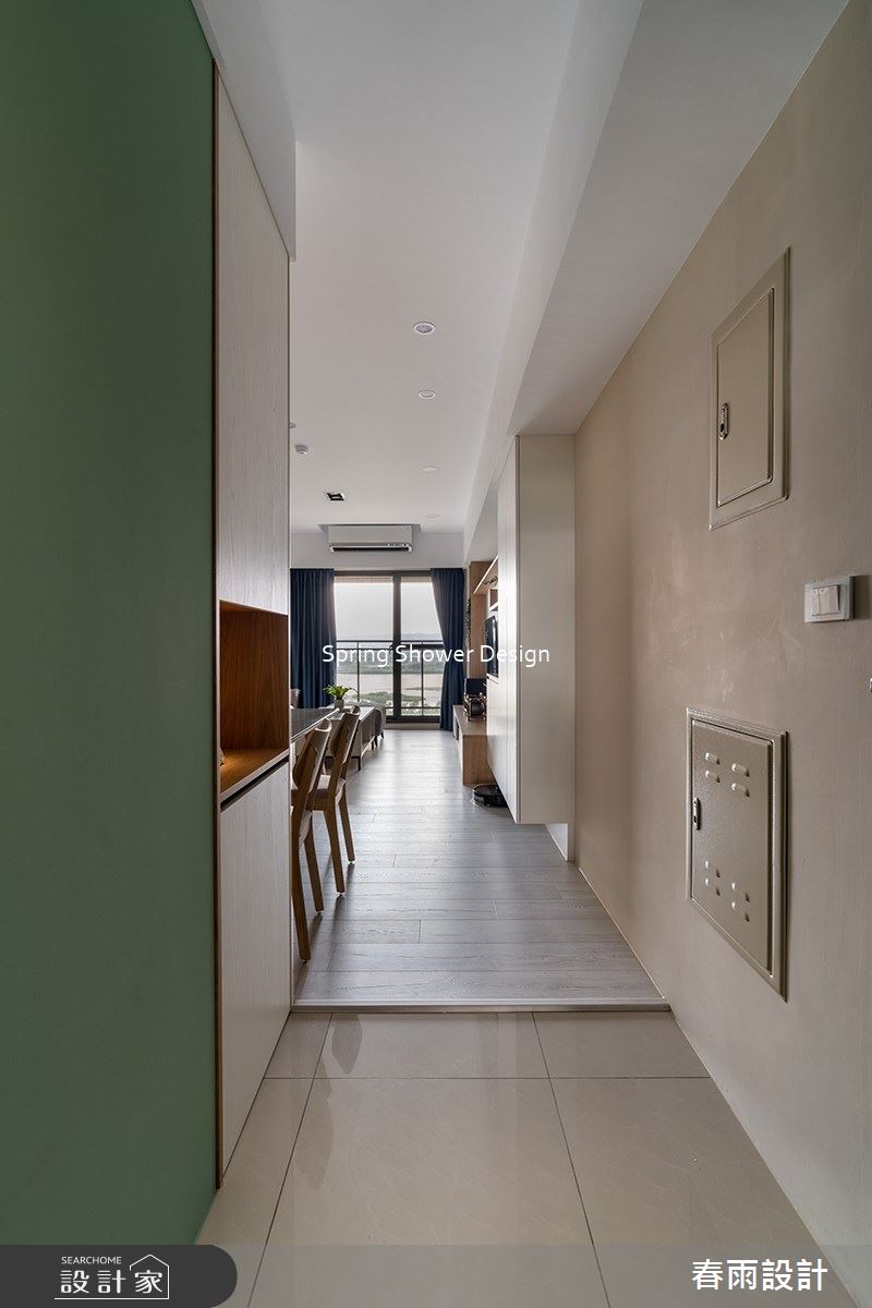 新成屋(5年以下)＿北歐風玄關案例圖片＿春雨設計＿春雨_156 和築青春之1