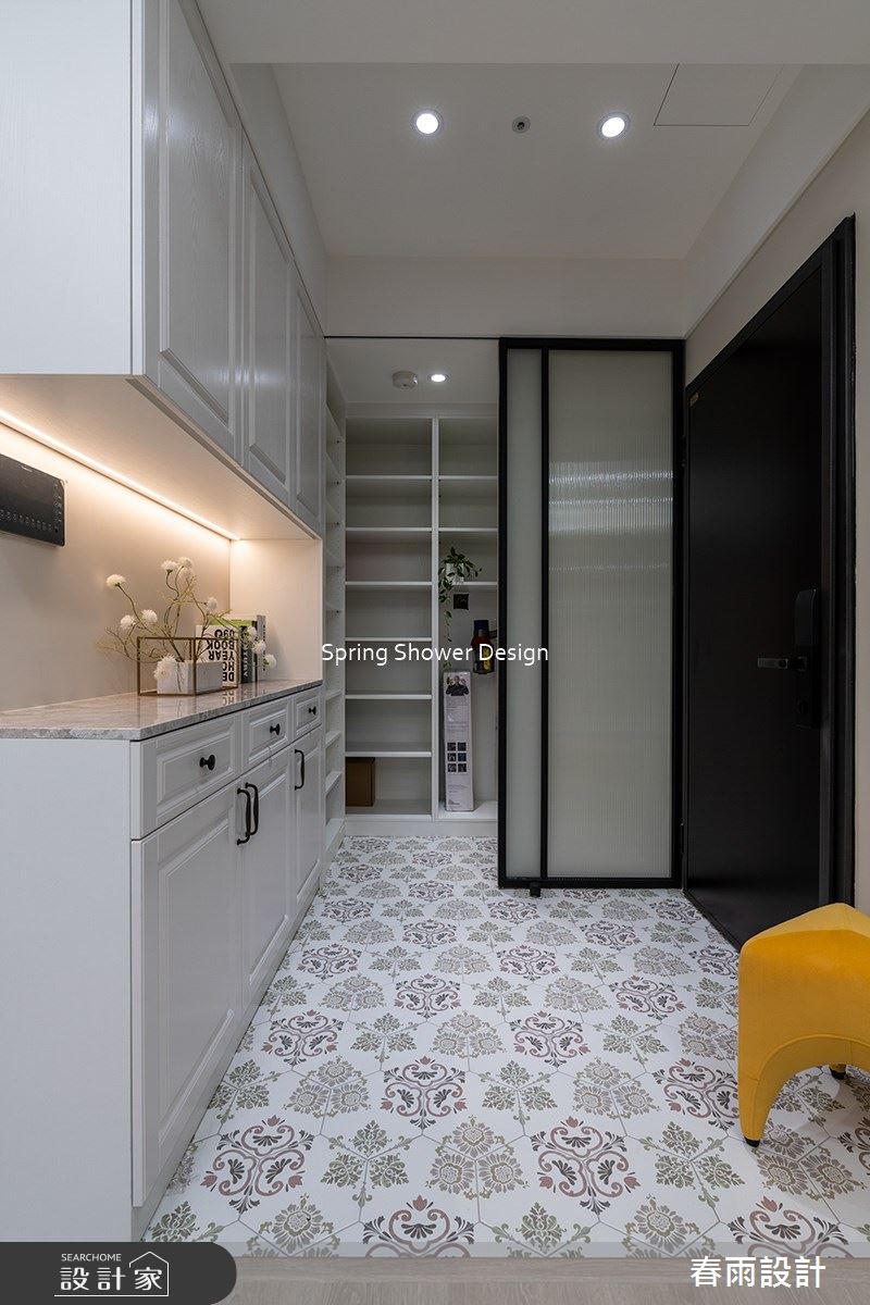 新成屋(5年以下)＿混搭風玄關案例圖片＿春雨設計＿春雨_157 福德One之2