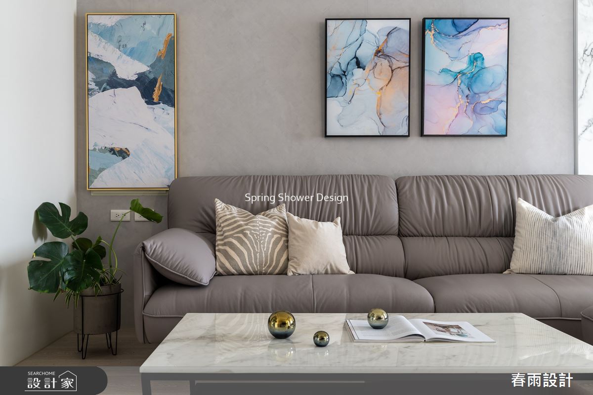 新成屋(5年以下)＿混搭風客廳案例圖片＿春雨設計＿春雨_157 福德One之5