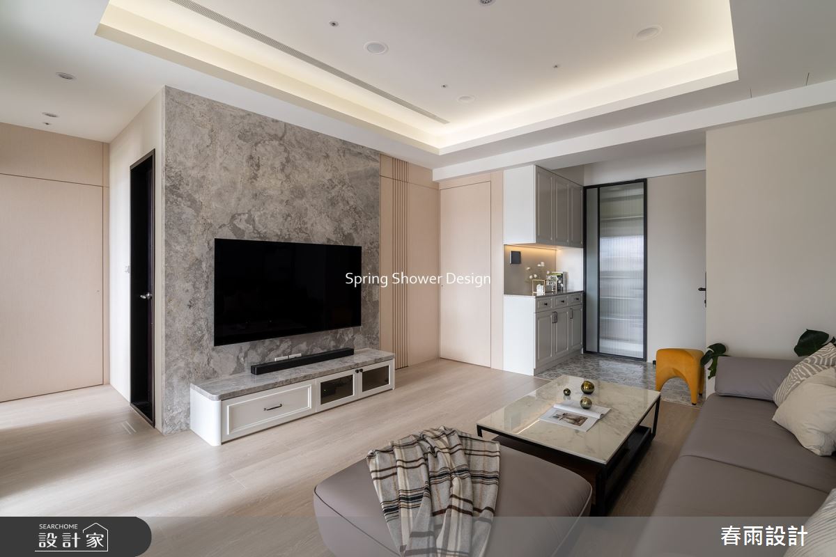 新成屋(5年以下)＿混搭風客廳案例圖片＿春雨設計＿春雨_157 福德One之10