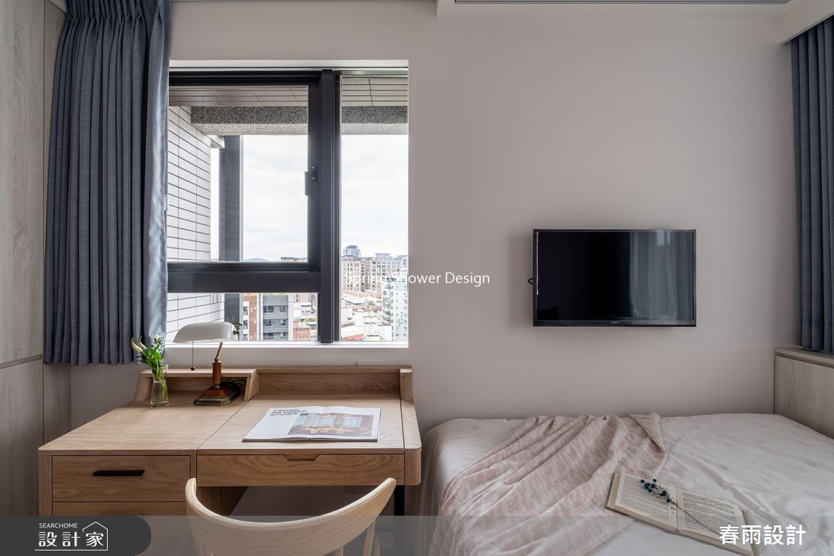新成屋(5年以下)＿混搭風臥室案例圖片＿春雨設計＿春雨_157 福德One之25