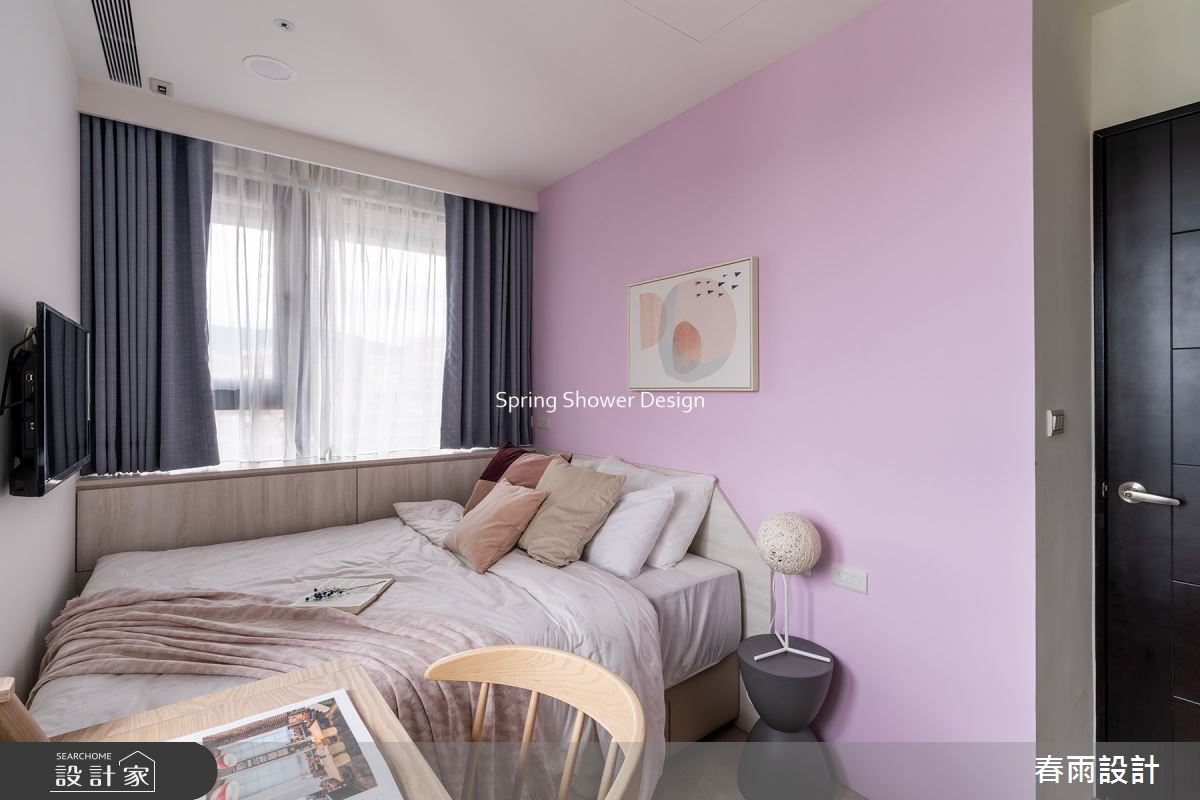 新成屋(5年以下)＿混搭風臥室案例圖片＿春雨設計＿春雨_157 福德One之26