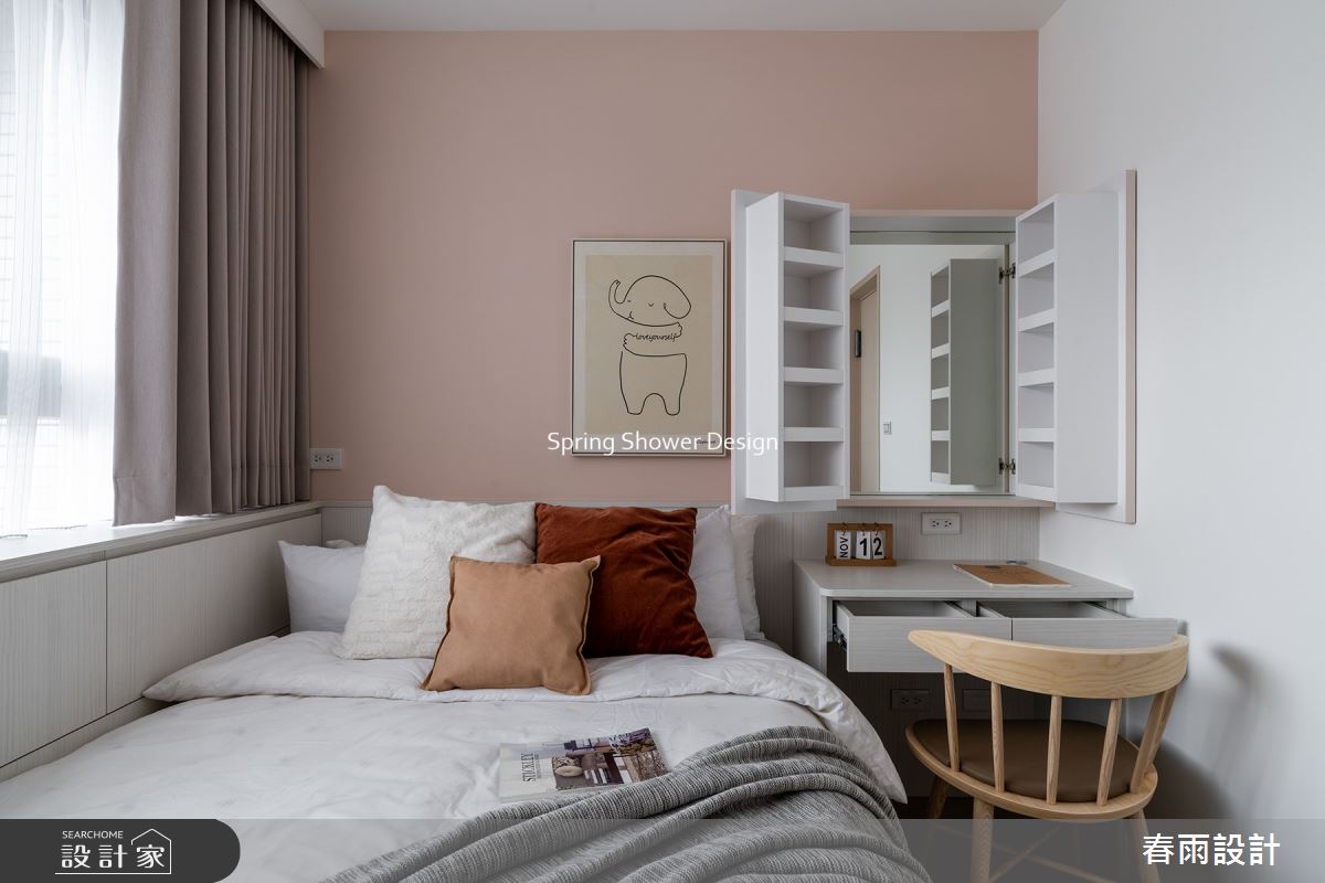 新成屋(5年以下)＿混搭風臥室案例圖片＿春雨設計＿春雨_157 福德One之28