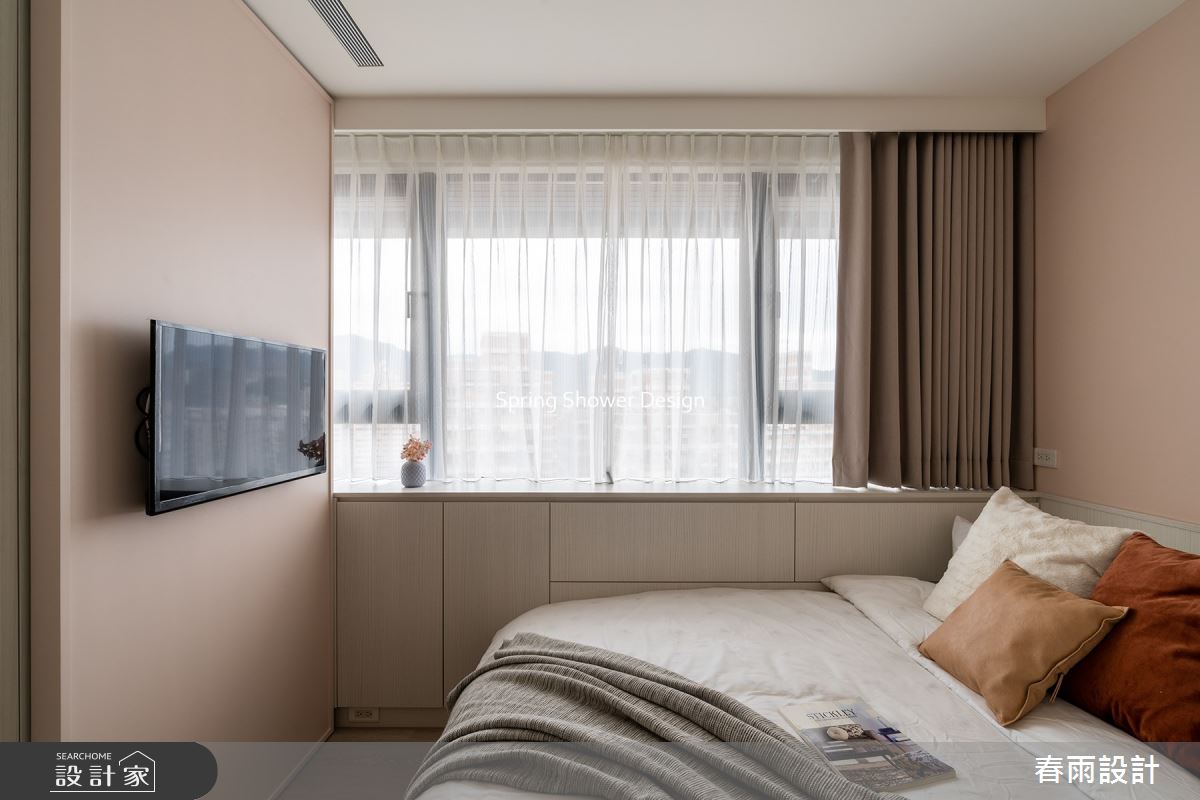 新成屋(5年以下)＿混搭風臥室案例圖片＿春雨設計＿春雨_157 福德One之29