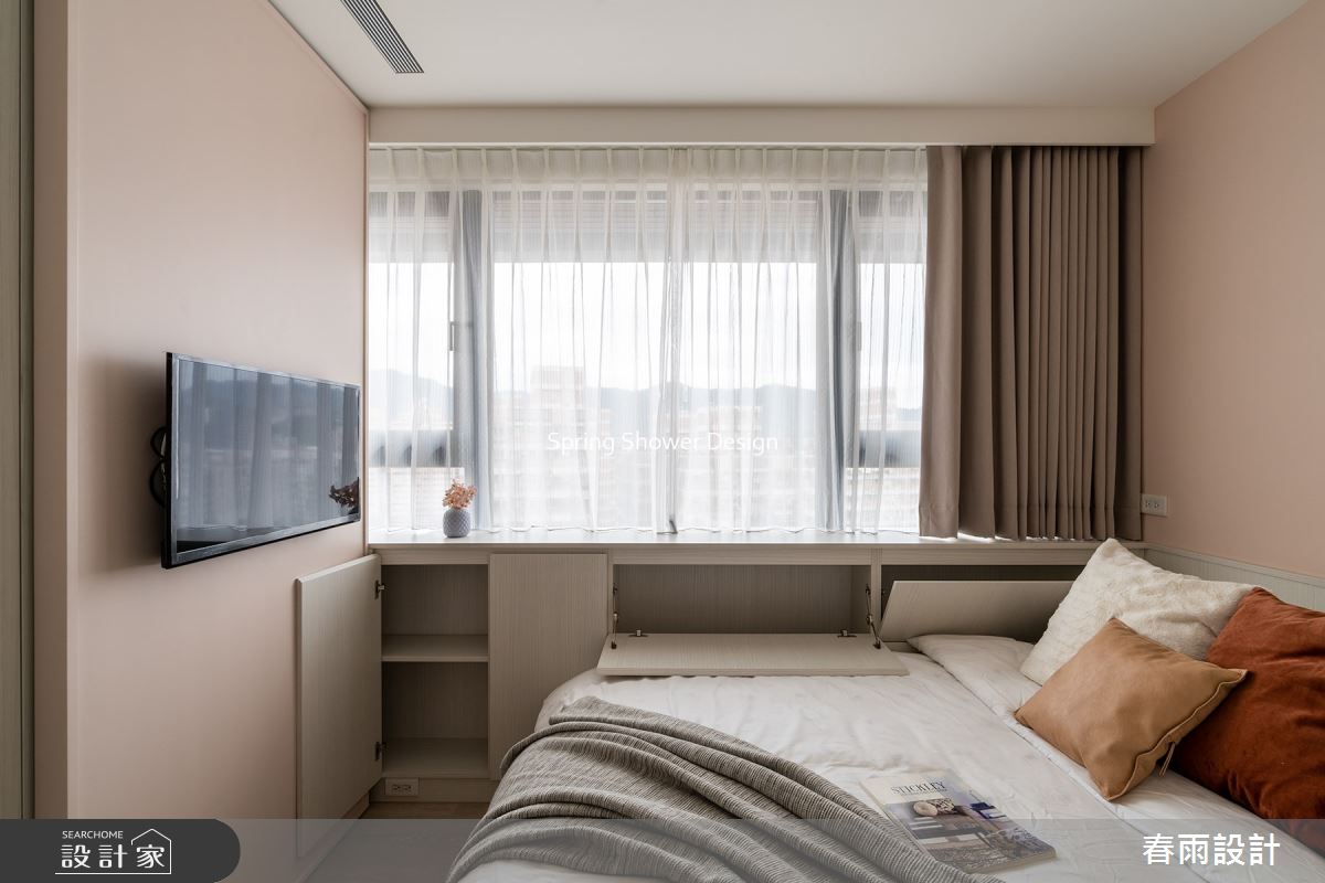 新成屋(5年以下)＿混搭風臥室案例圖片＿春雨設計＿春雨_157 福德One之30