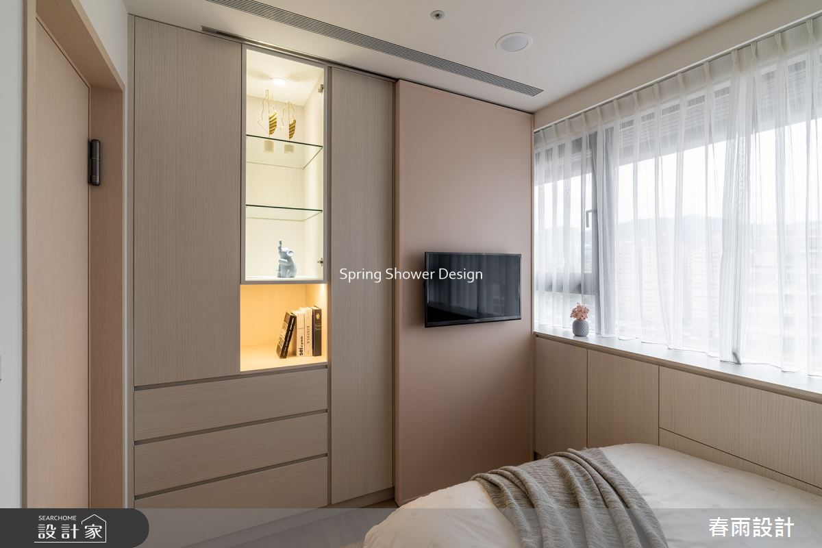 新成屋(5年以下)＿混搭風臥室案例圖片＿春雨設計＿春雨_157 福德One之31