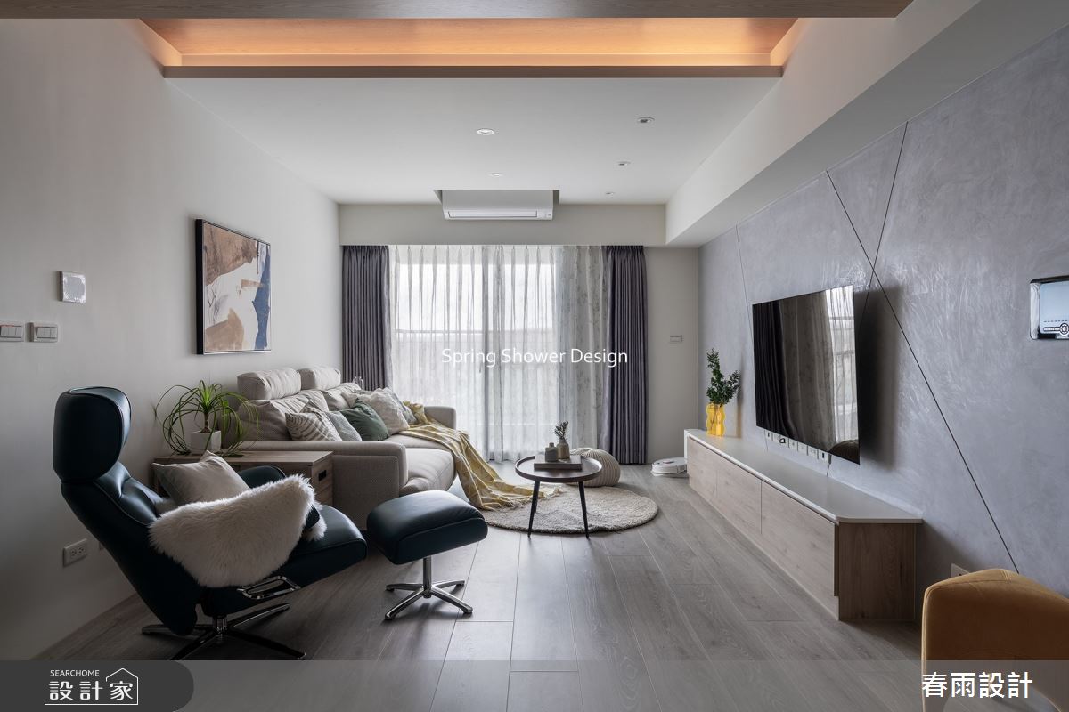 新成屋(5年以下)＿現代風客廳案例圖片＿春雨設計＿春雨_158 合新里山紀之2