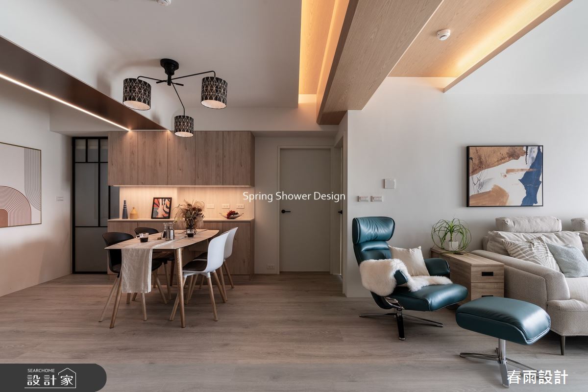 新成屋(5年以下)＿現代風客廳餐廳案例圖片＿春雨設計＿春雨_158 合新里山紀之5
