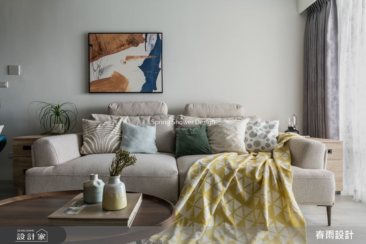 新成屋(5年以下)＿現代風客廳案例圖片＿春雨設計＿春雨_158 合新里山紀之7