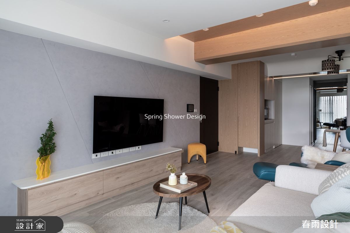 新成屋(5年以下)＿現代風玄關客廳餐廳案例圖片＿春雨設計＿春雨_158 合新里山紀之9