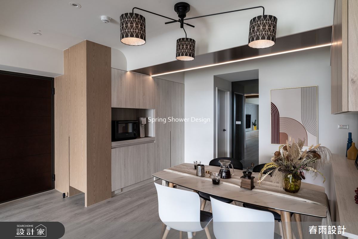 新成屋(5年以下)＿現代風玄關餐廳案例圖片＿春雨設計＿春雨_158 合新里山紀之10