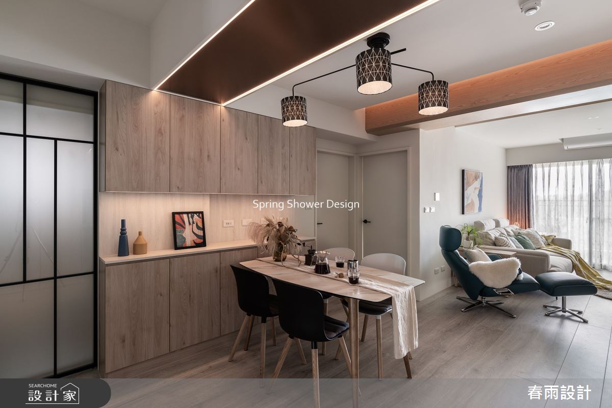 新成屋(5年以下)＿現代風客廳餐廳案例圖片＿春雨設計＿春雨_158 合新里山紀之17
