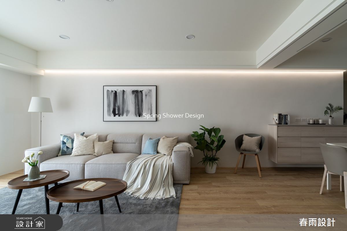 老屋(16~30年)＿現代風客廳餐廳案例圖片＿春雨設計＿春雨_159 泰順街之5