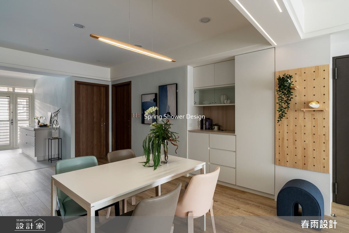 老屋(16~30年)＿現代風餐廳廚房案例圖片＿春雨設計＿春雨_159 泰順街之7