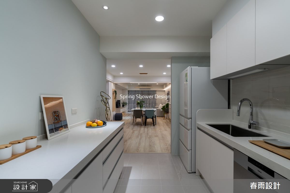 老屋(16~30年)＿現代風餐廳廚房案例圖片＿春雨設計＿春雨_159 泰順街之12