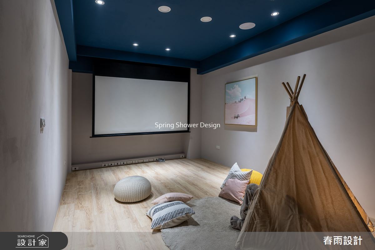 老屋(16~30年)＿現代風多功能室案例圖片＿春雨設計＿春雨_159 泰順街之16