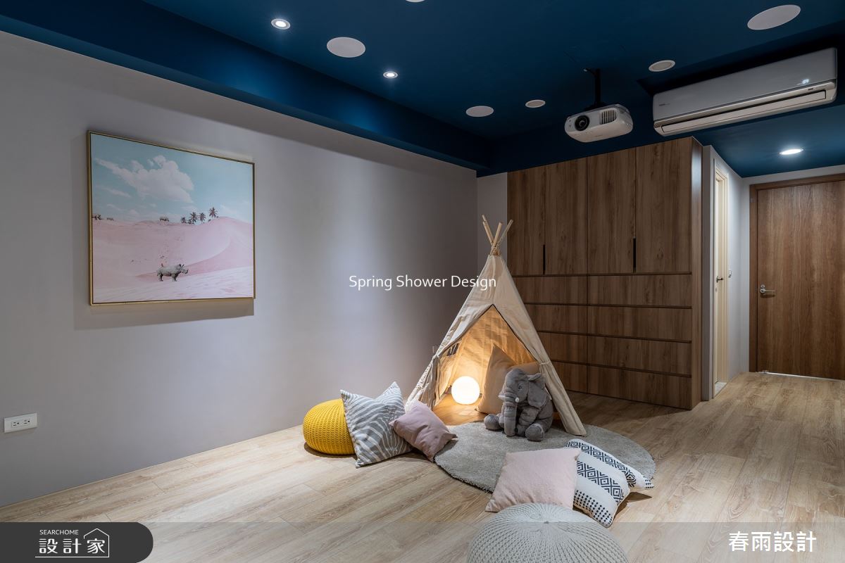 老屋(16~30年)＿現代風兒童房兒童房多功能室案例圖片＿春雨設計＿春雨_159 泰順街之18