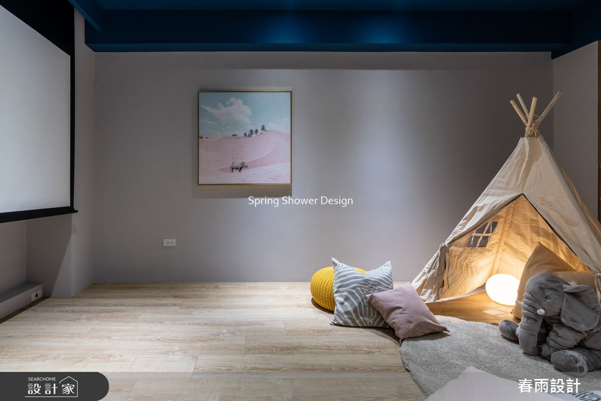 老屋(16~30年)＿現代風兒童房兒童房多功能室案例圖片＿春雨設計＿春雨_159 泰順街之19