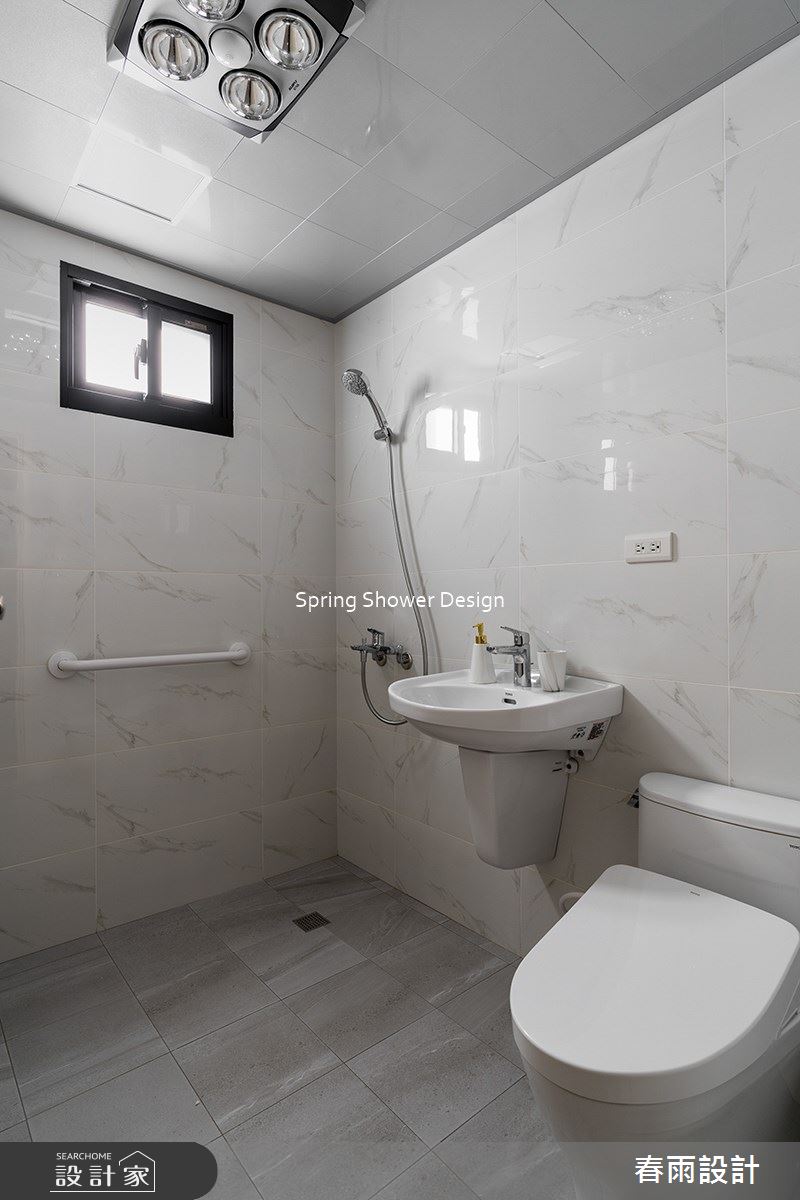 老屋(16~30年)＿現代風浴室案例圖片＿春雨設計＿春雨_159 泰順街之22