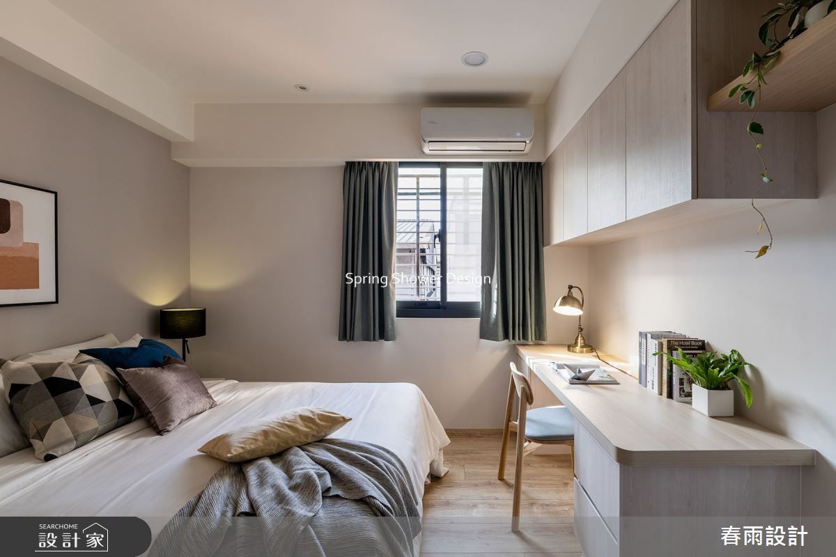 老屋(16~30年)＿現代風臥室案例圖片＿春雨設計＿春雨_159 泰順街之24