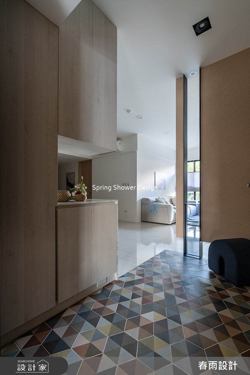 新成屋(5年以下)＿現代風玄關案例圖片＿春雨設計＿春雨_160 鹿鳴館之1